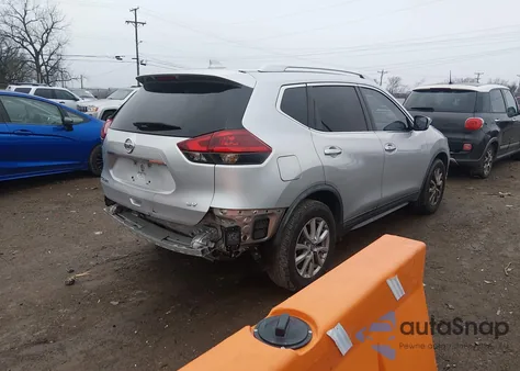 2018 Nissan Rogue Sv z USA, uszkodzony, nr VIN KNMAT2MT4JP523252